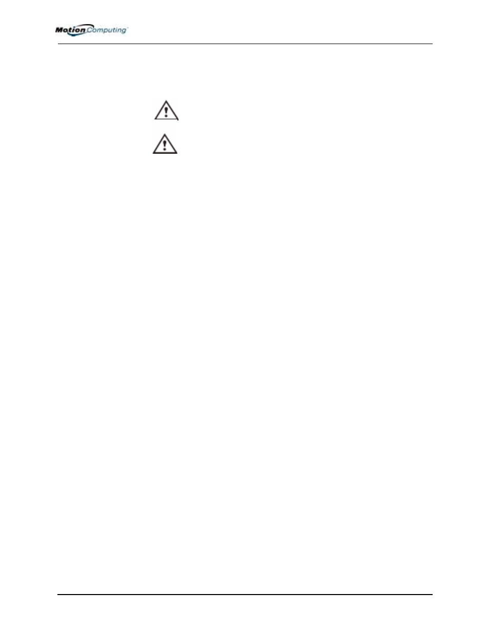 About this user guide | Motion Computing M1400 User Manual | Page 3 / 105
