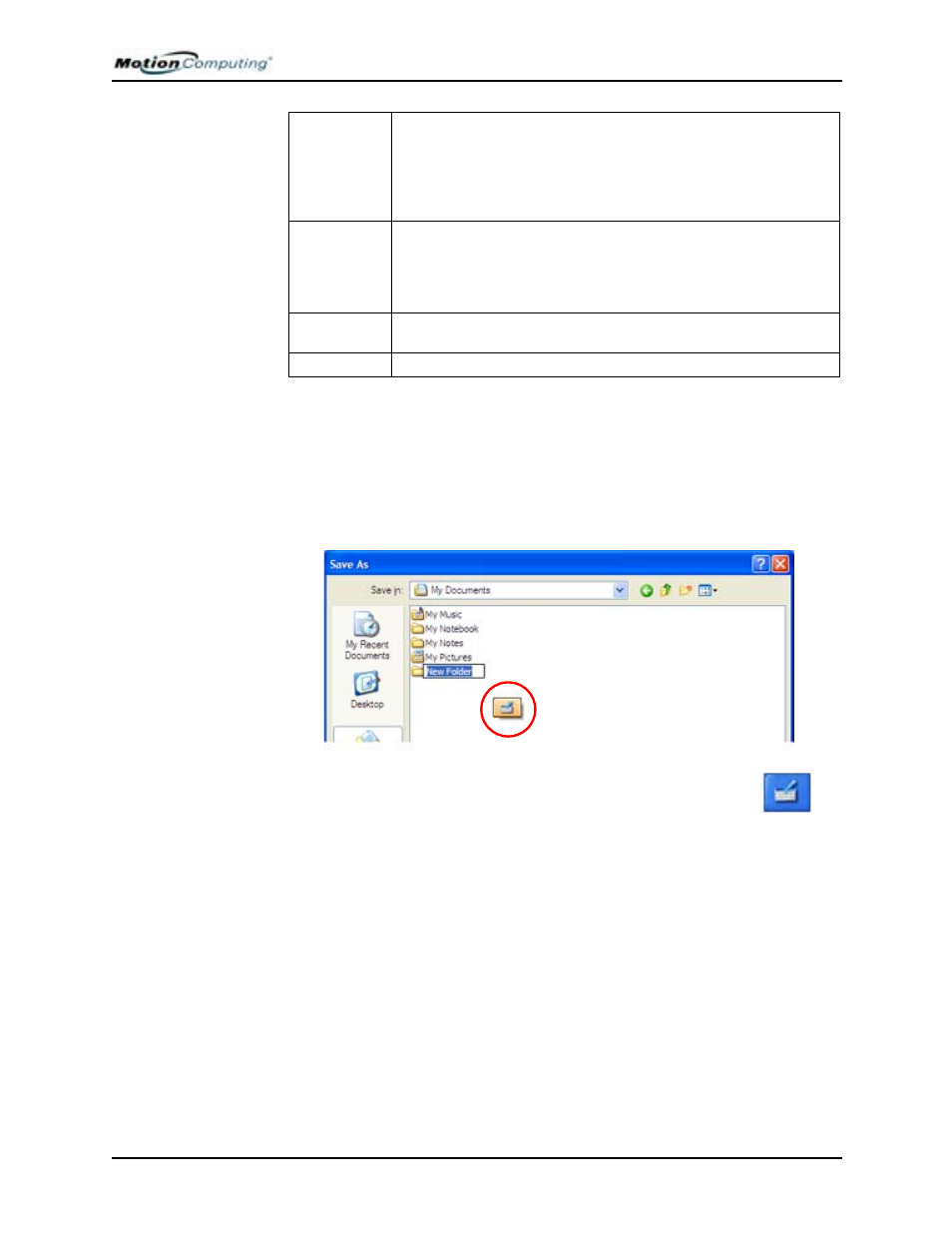 Tablet pc input panel (tip), Using the tablet input panel | Motion Computing M1400 User Manual | Page 31 / 105