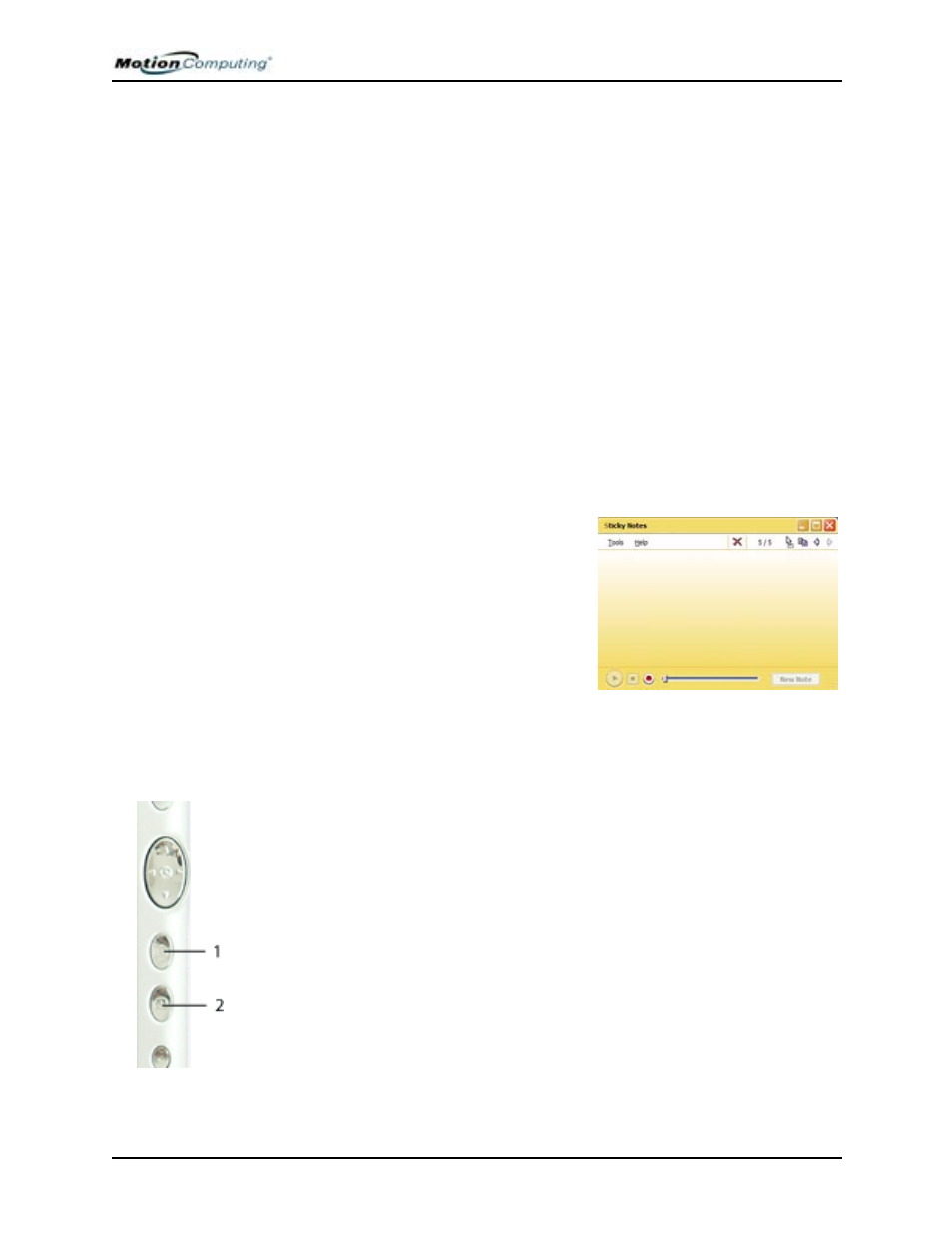 Changing screen orientation | Motion Computing M1400 User Manual | Page 47 / 105