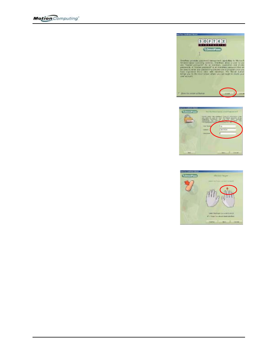 Motion Computing M1400 User Manual | Page 84 / 105