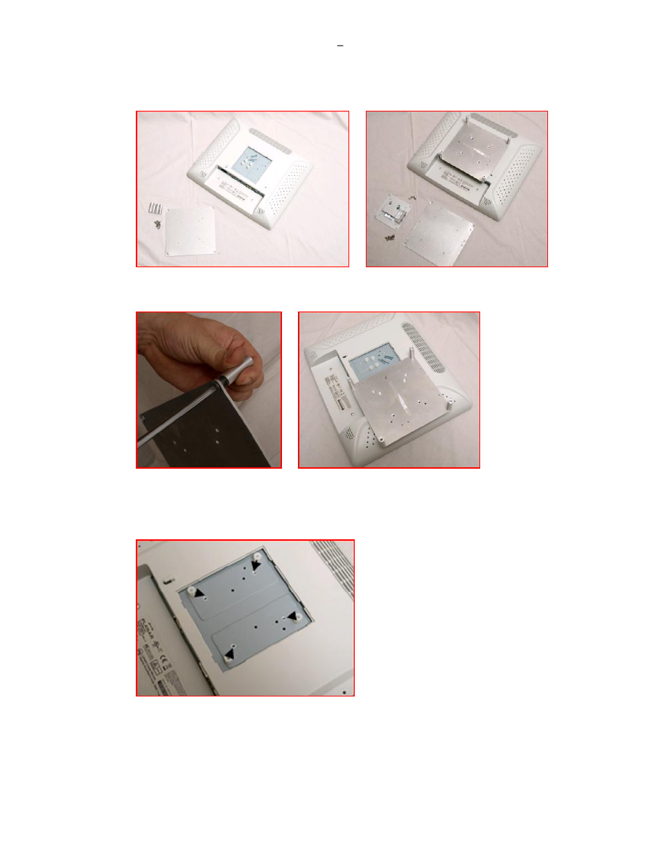 Assemble the cpu/monitor vesa mount assembly | Motion Computing 002-15-0010 User Manual | Page 13 / 26