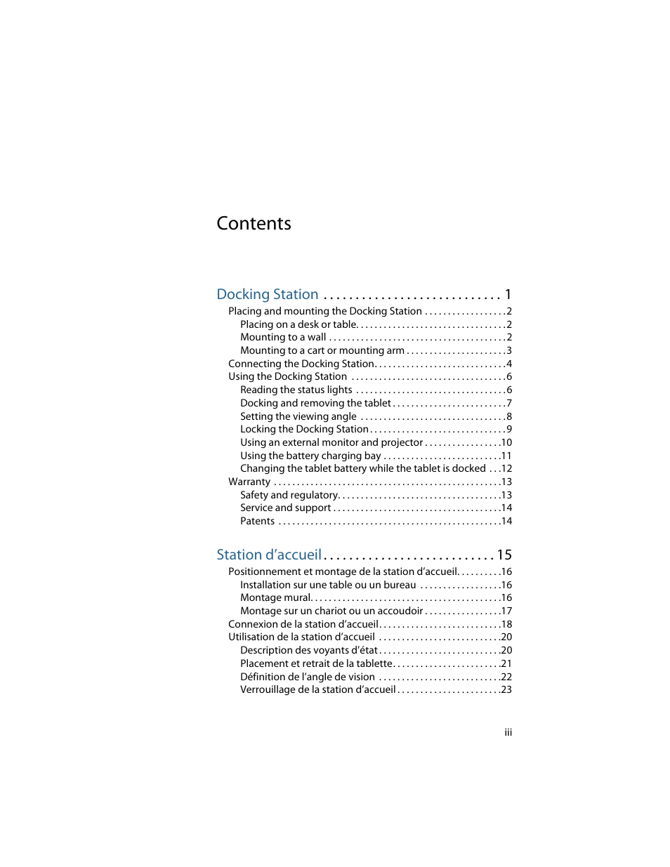 Motion Computing MotionTM C5 User Manual | Page 5 / 78