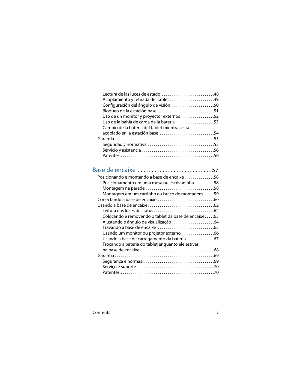 Base de encaixe | Motion Computing MotionTM C5 User Manual | Page 7 / 78