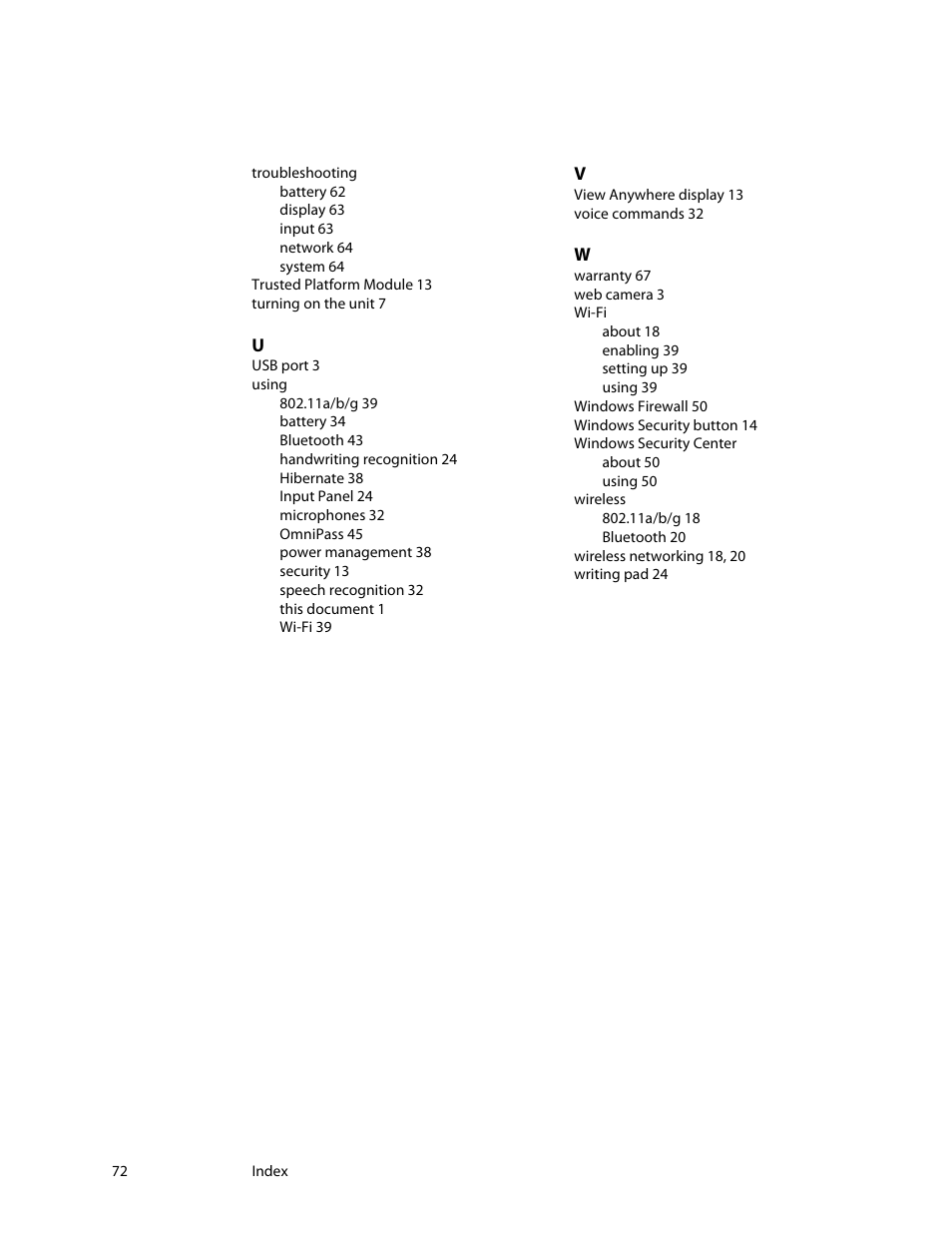 Motion Computing F5 User Manual | Page 78 / 78