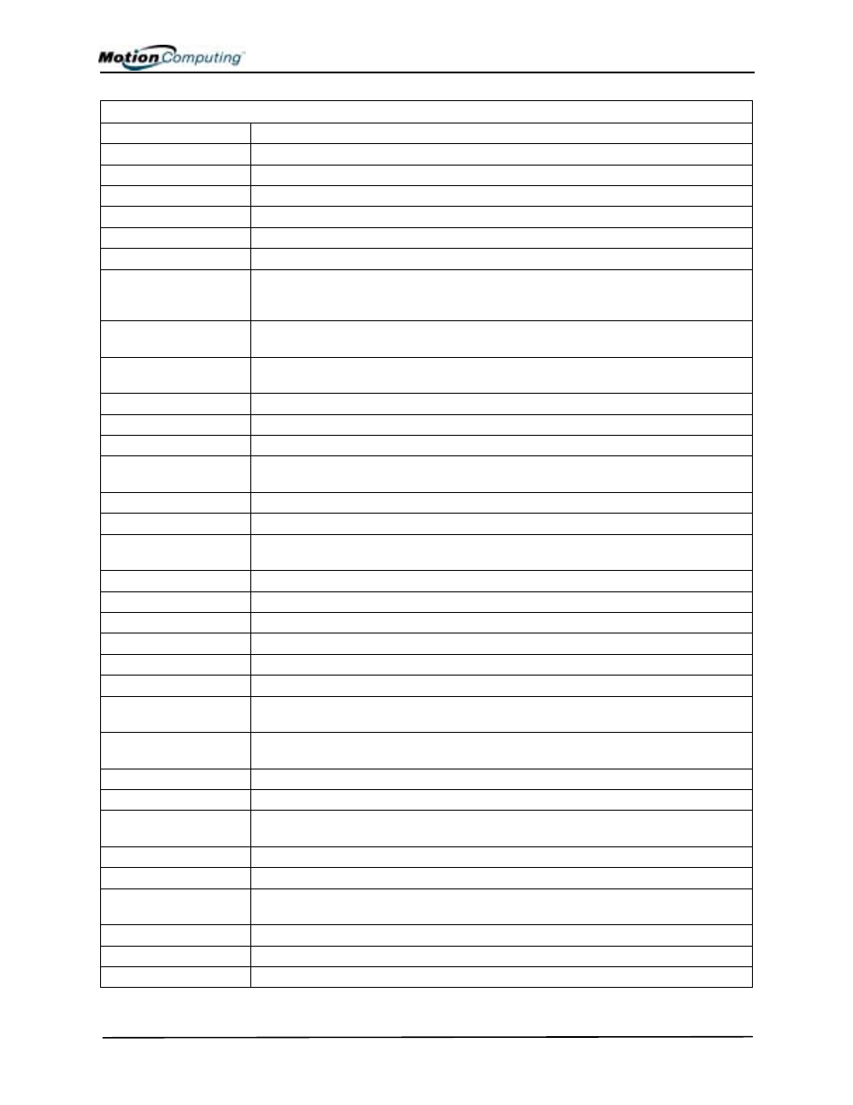 Motion Computing M1200 User Manual | Page 16 / 84