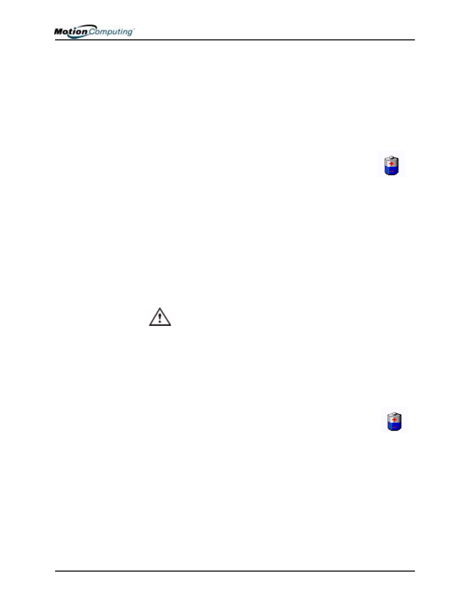 Charging the battery, Swapping the battery | Motion Computing M1200 User Manual | Page 46 / 84