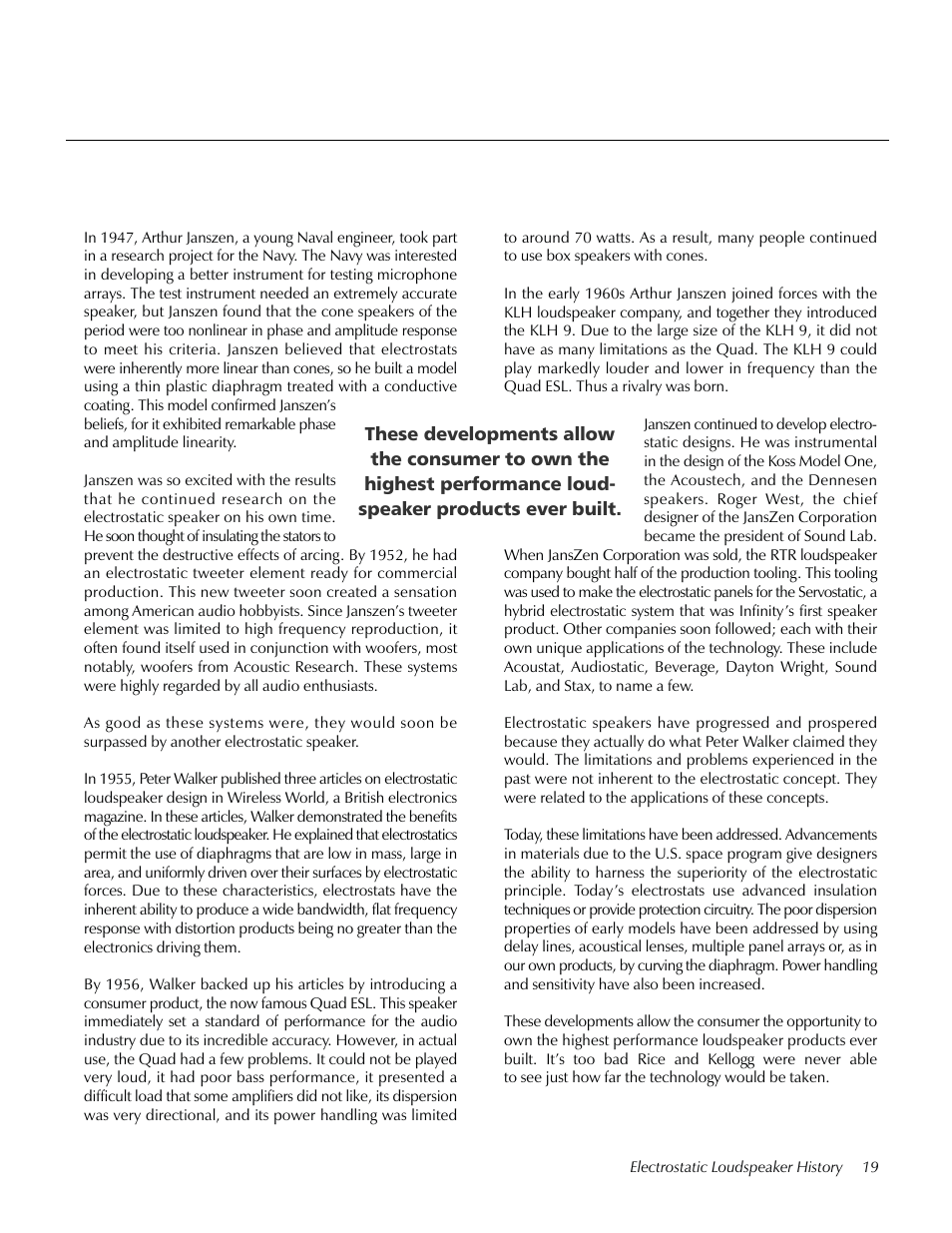 MartinLogan Odyssey User Manual | Page 19 / 28