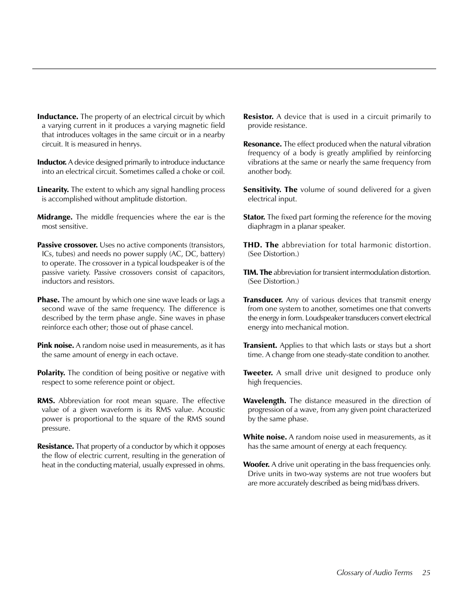 MartinLogan Odyssey User Manual | Page 25 / 28