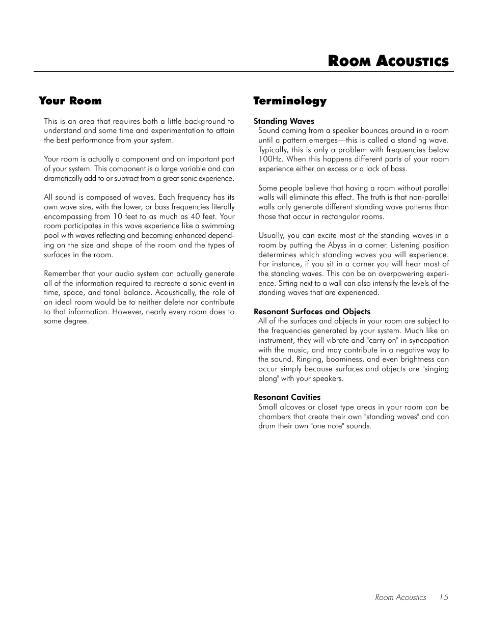 Coustics | MartinLogan Speaker User Manual | Page 15 / 24