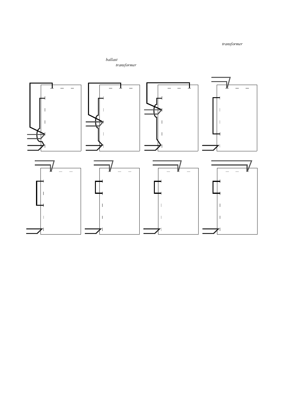 Mac 500 e with electronic ballast, Updating software, Normal upload | Boot mode upload, 220 v, 230 v, 240 v, 100 v, 110 v, 120 v | MartinLogan MAC 500/E User Manual | Page 23 / 36