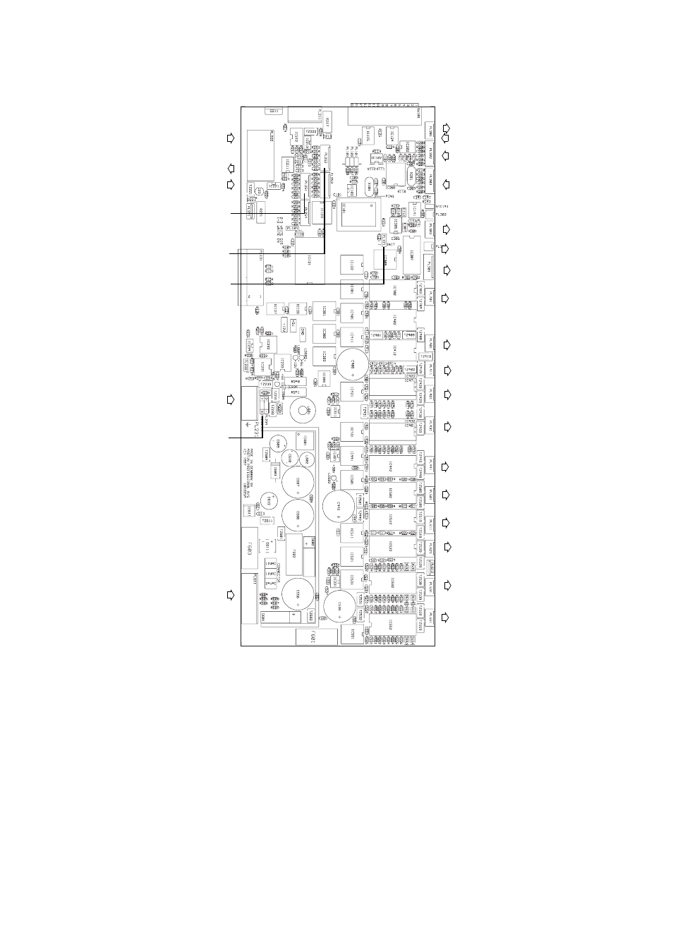 Circuit board layout | MartinLogan MAC 500/E User Manual | Page 33 / 36