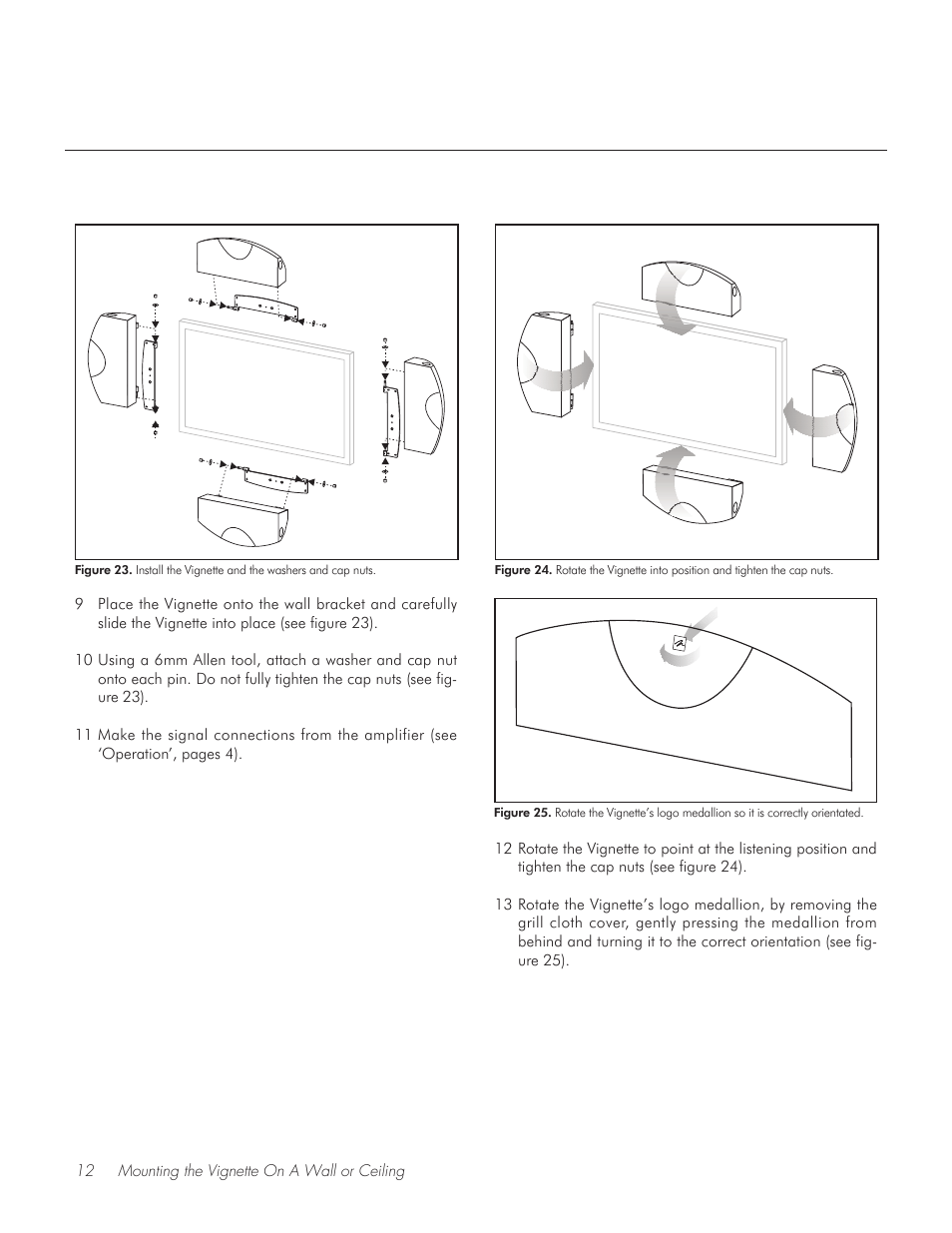 MartinLogan Vignette On-Wall/Off-Wall Loudspeaker User Manual | Page 12 / 20