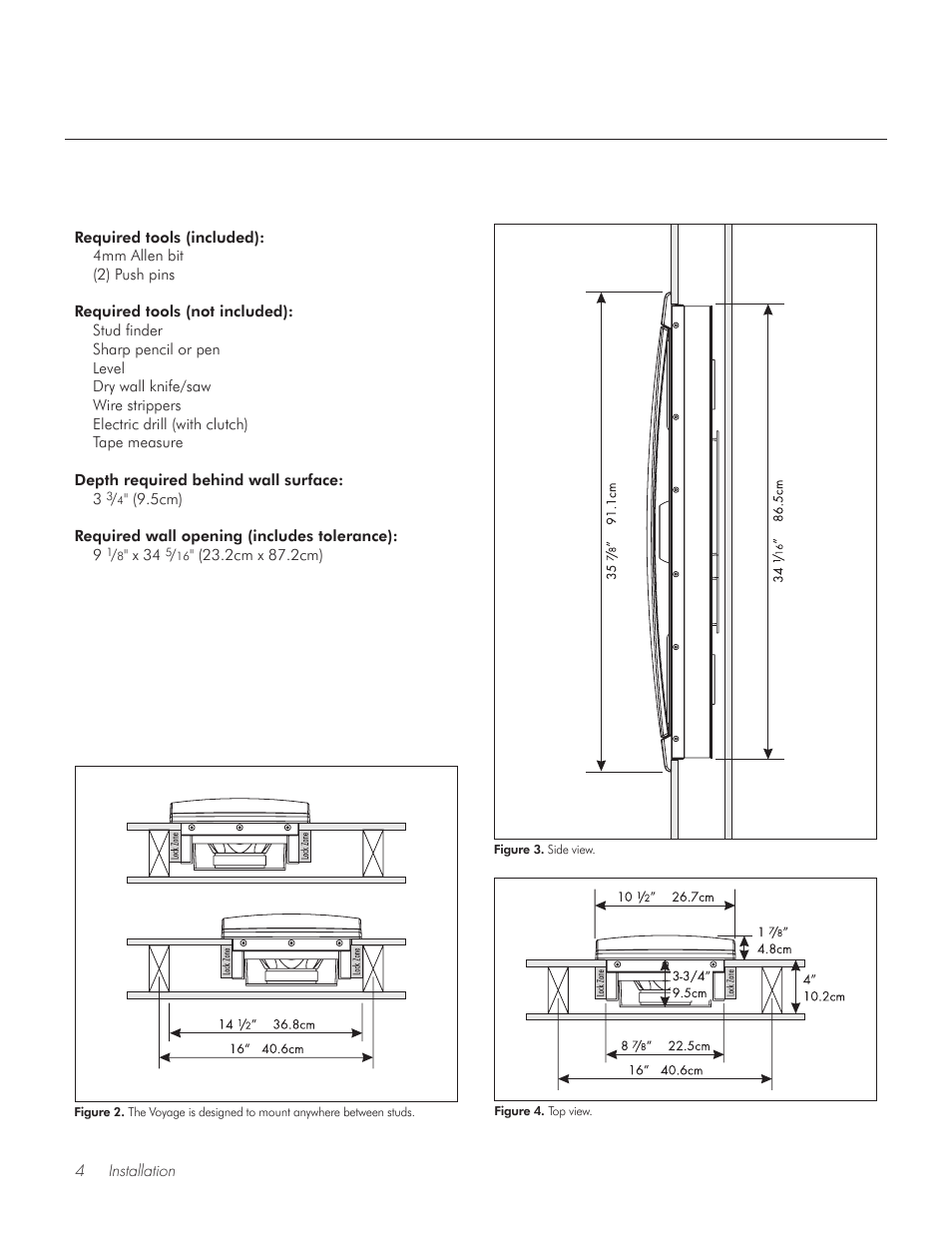 MartinLogan ESL Series Voyage User Manual | Page 4 / 16
