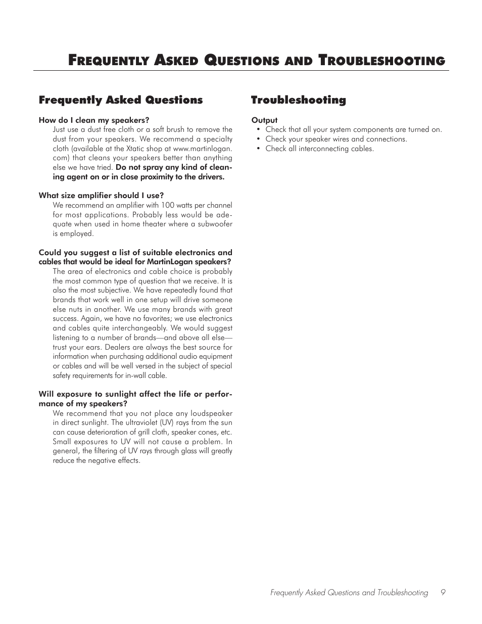 MartinLogan Motion Helos 10 User Manual | Page 9 / 12