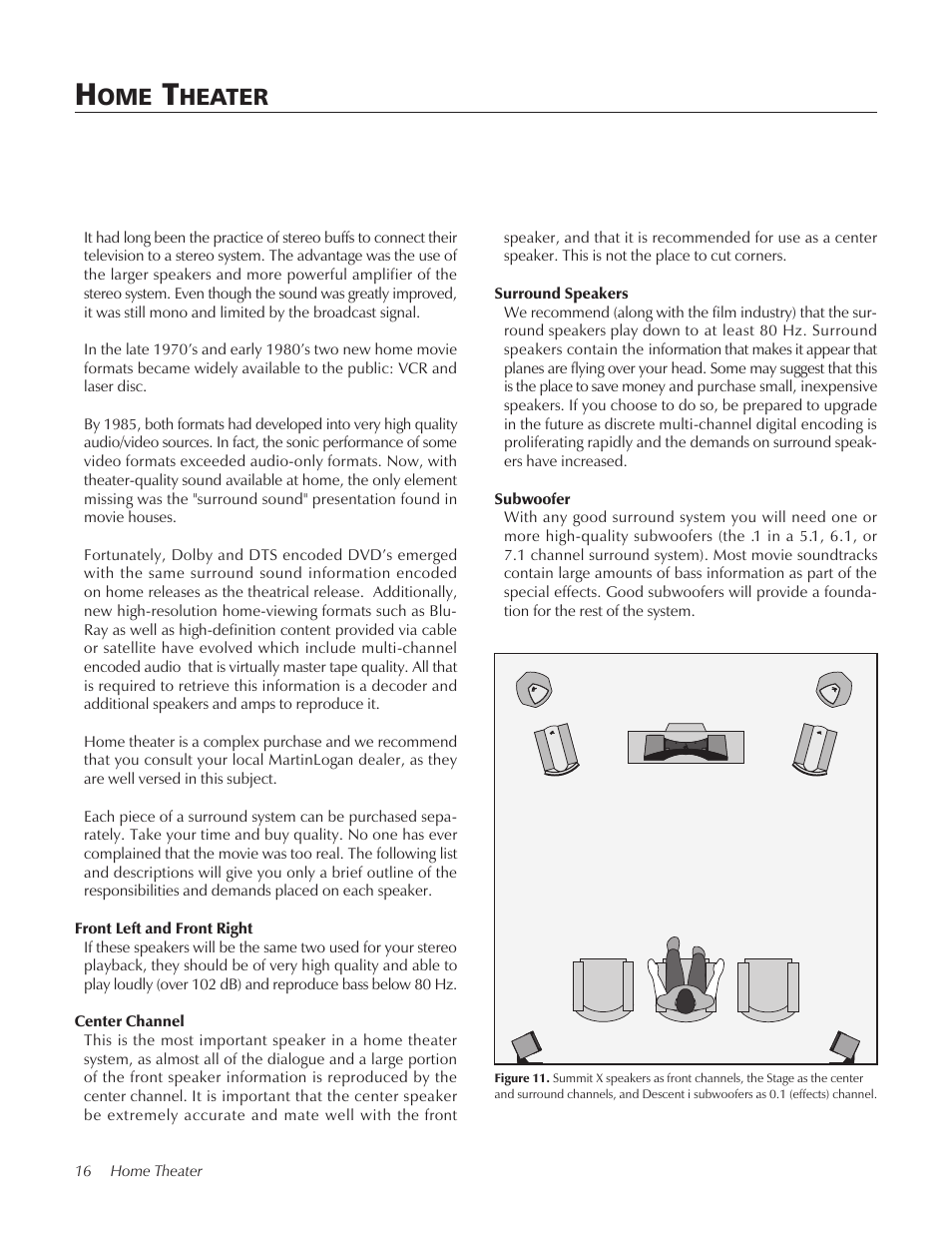 Heater | MartinLogan Xstat Summit X User Manual | Page 16 / 28