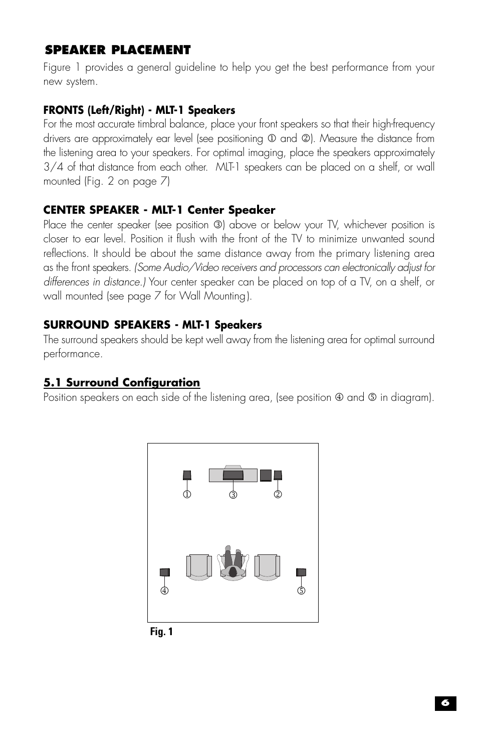 MartinLogan MLT-1 User Manual | Page 7 / 20