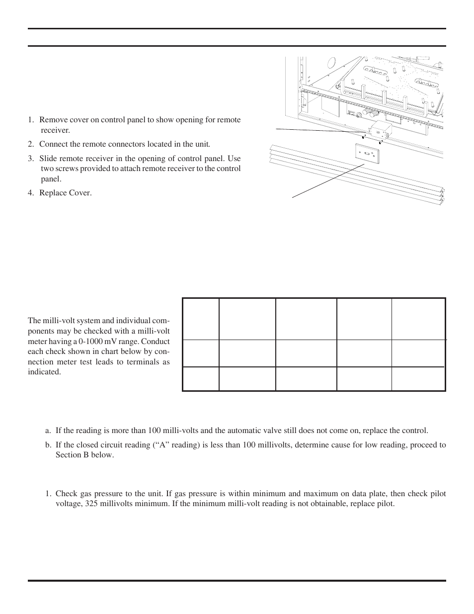 Electrical wiring (milli-volt) | MartinLogan VENT-FREE FIREPLACE SYSTEMS 33ISDG User Manual | Page 20 / 40
