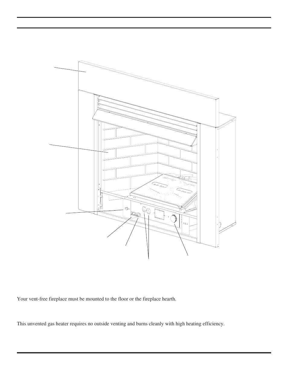 Product features | MartinLogan VENT-FREE FIREPLACE SYSTEMS 33ISDG User Manual | Page 5 / 40