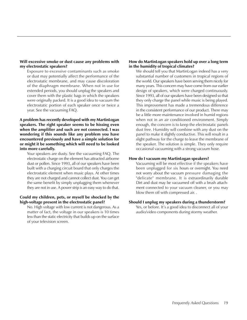 MartinLogan pmn User Manual | Page 19 / 24