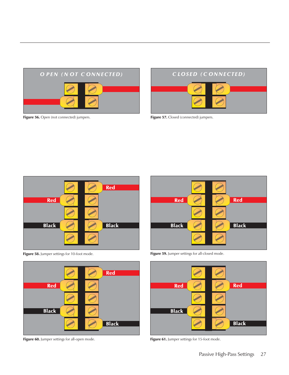 Passive high-pass settings 27 | MartinLogan E2 User Manual | Page 27 / 32