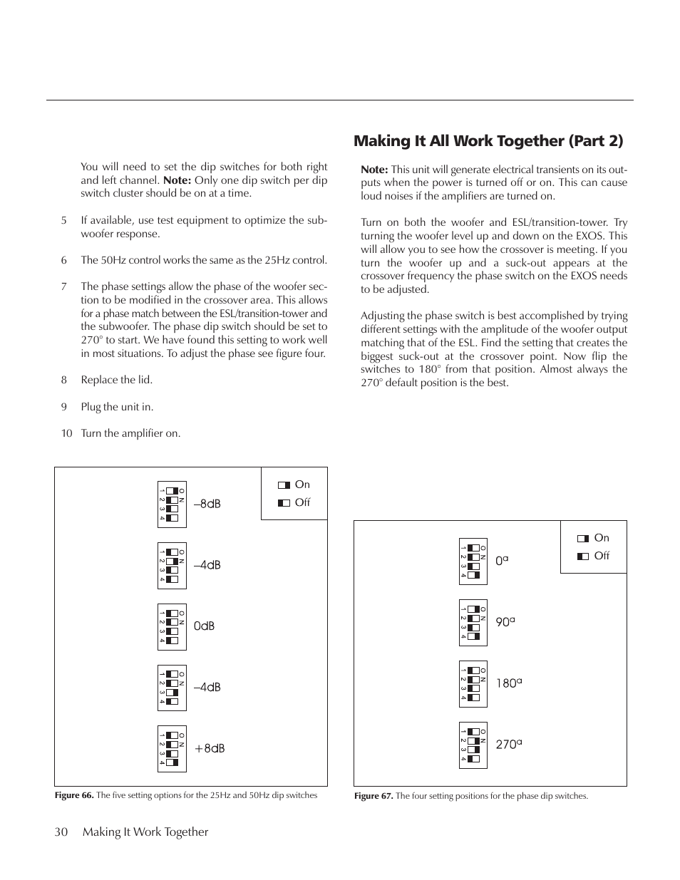 Part 2, Making it all work together (part 2) | MartinLogan E2 User Manual | Page 30 / 32