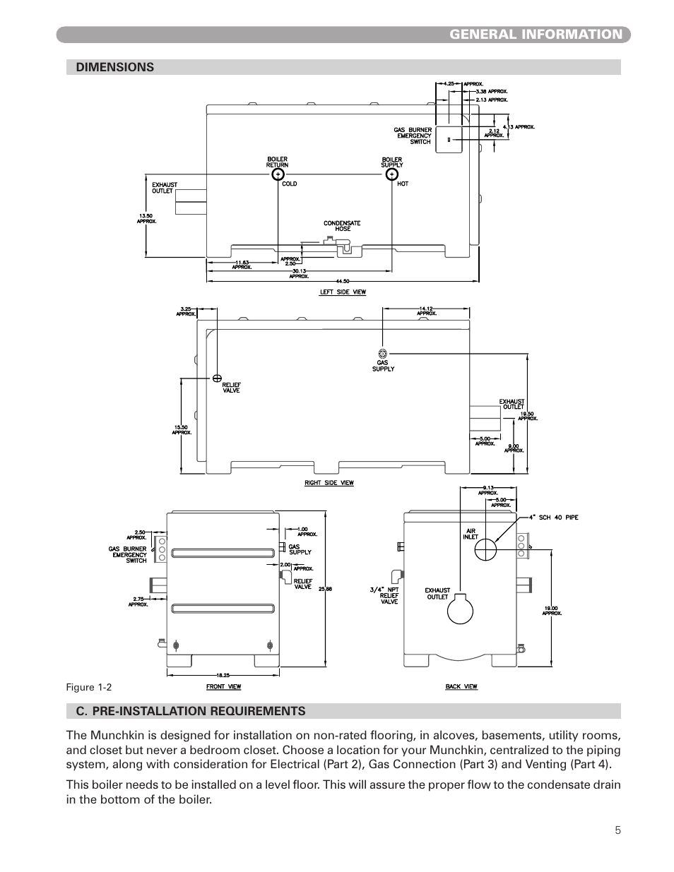 Munchkin 399M User Manual | Page 5 / 44