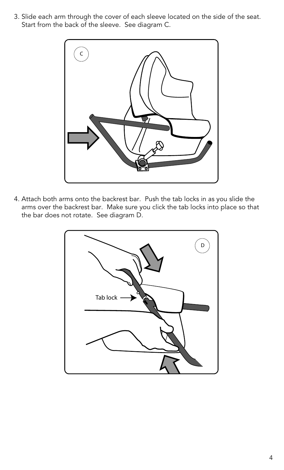Munchkin Portable Hook-On Chair User Manual | Page 4 / 17
