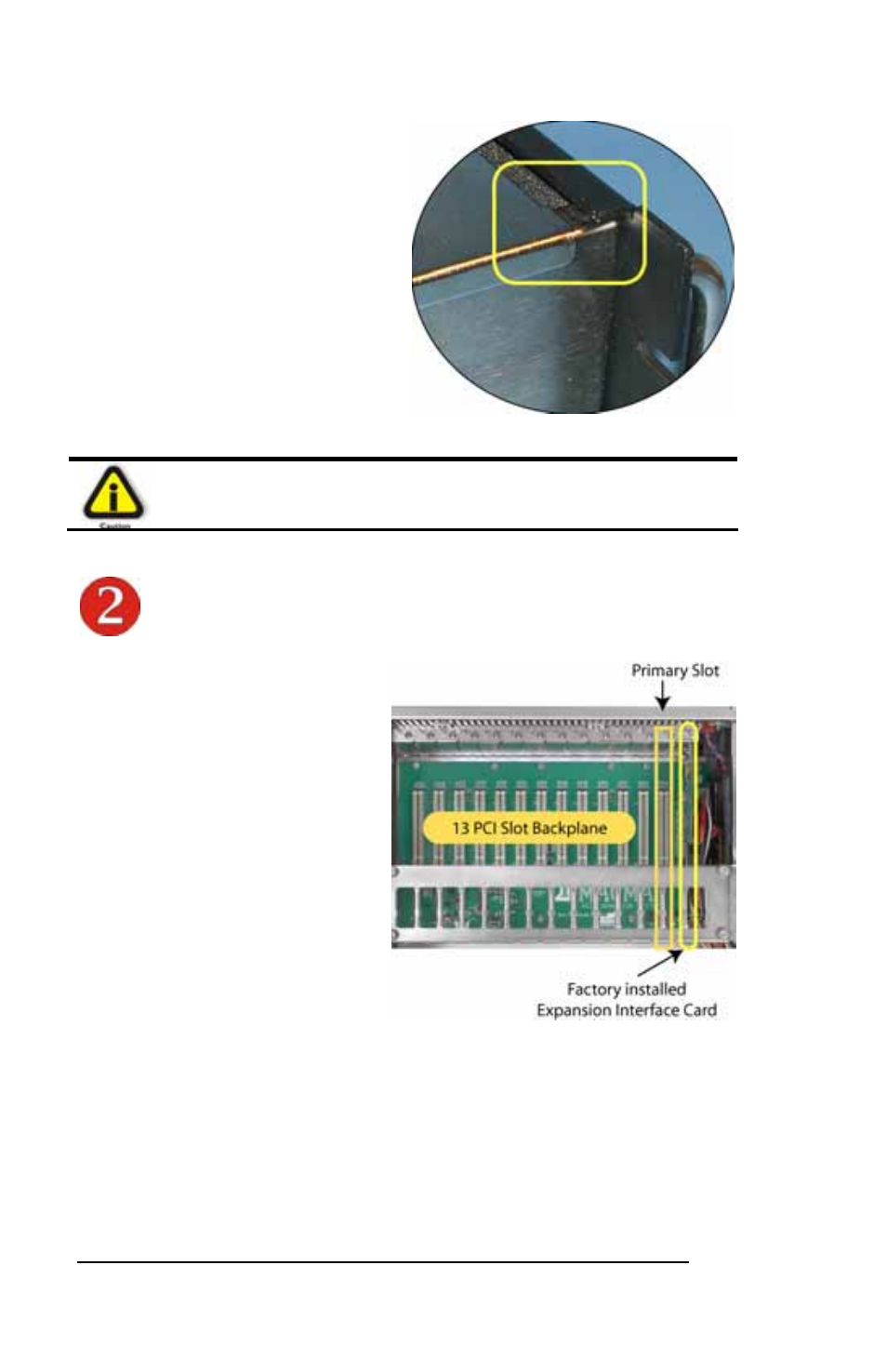 Pci expansion interface card | Mobility Electronics PCI Expansion System P13RR-TEL User Manual | Page 20 / 60