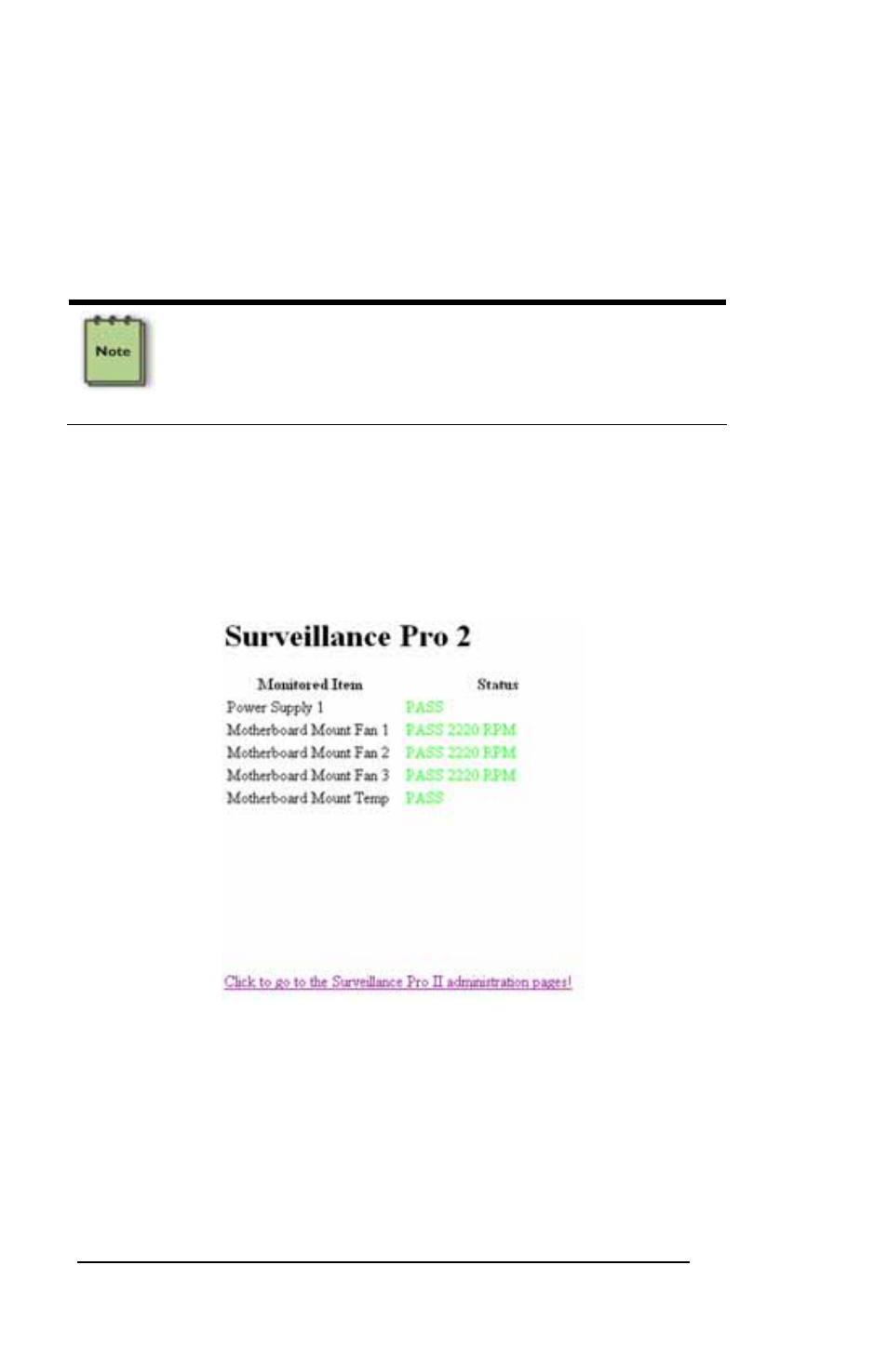 Configuring surveillance pro 2, Surveillance pro 2 web page | Mobility Electronics PCI Expansion System P13RR-TEL User Manual | Page 26 / 60