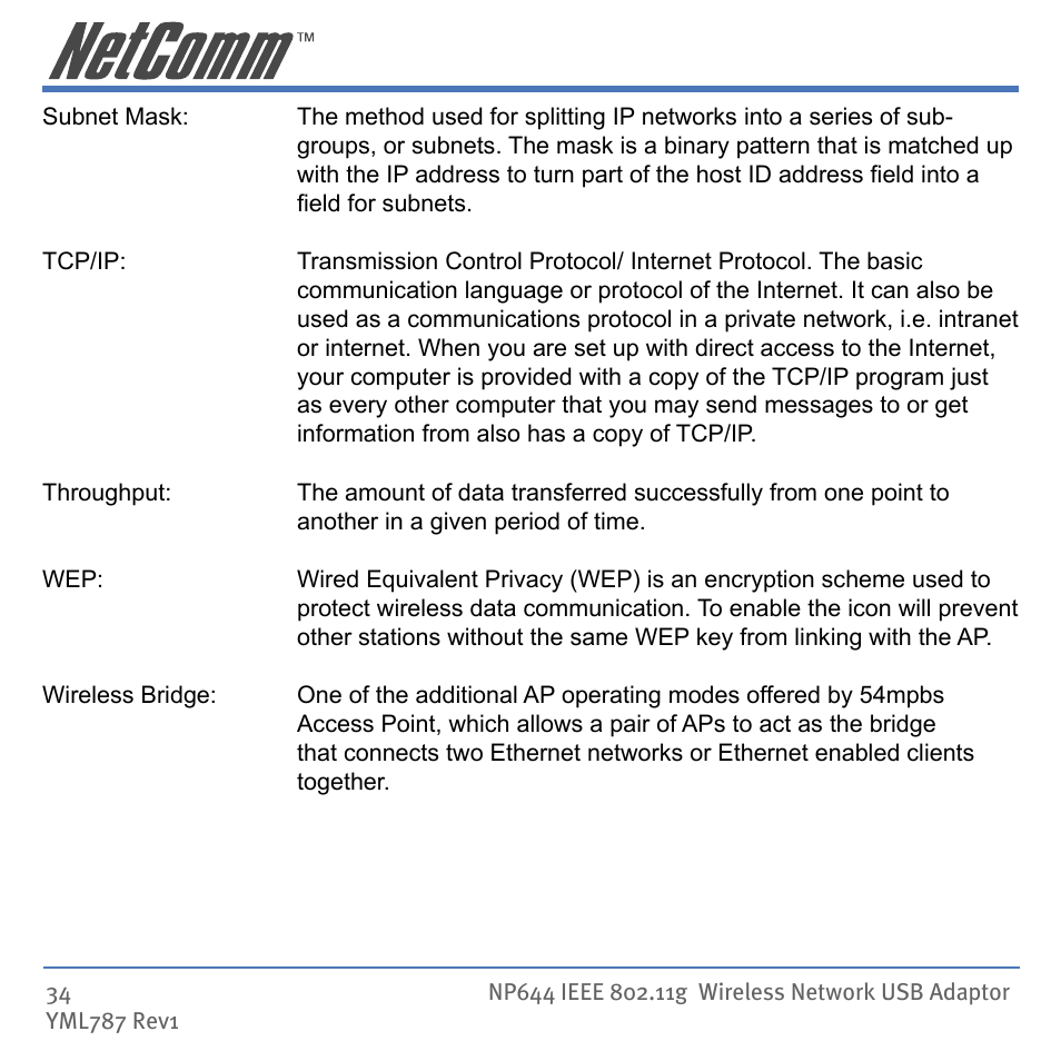 Mobility Electronics NP644 User Manual | Page 34 / 40