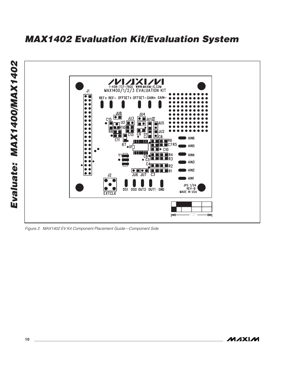 Maxim Integrated MAX1402 User Manual | Page 10 / 12