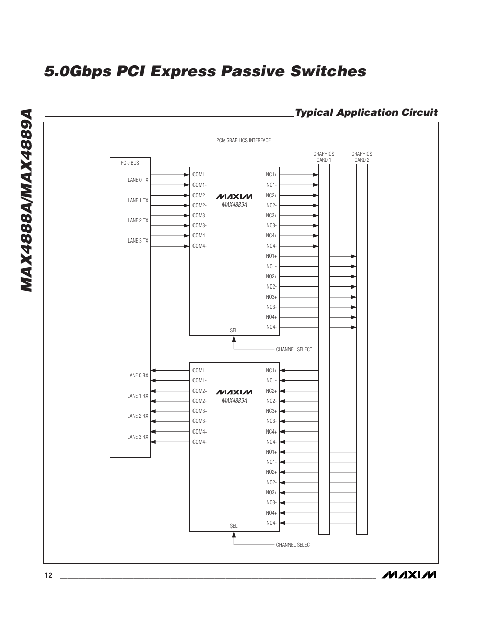 Typical application circuit | Maxim Integrated MAX4888A User Manual | Page 12 / 14