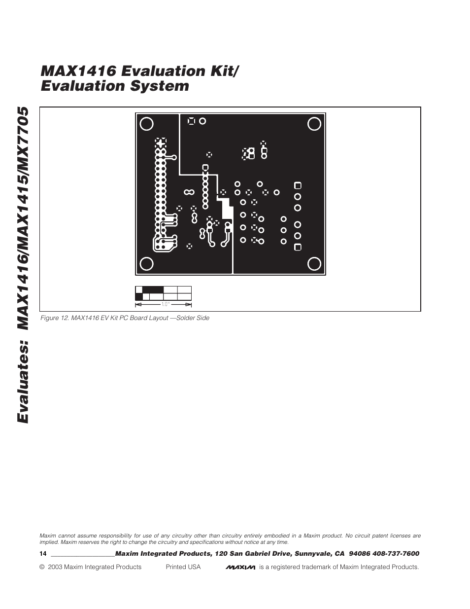 Maxim Integrated MAX1415 User Manual | Page 14 / 14