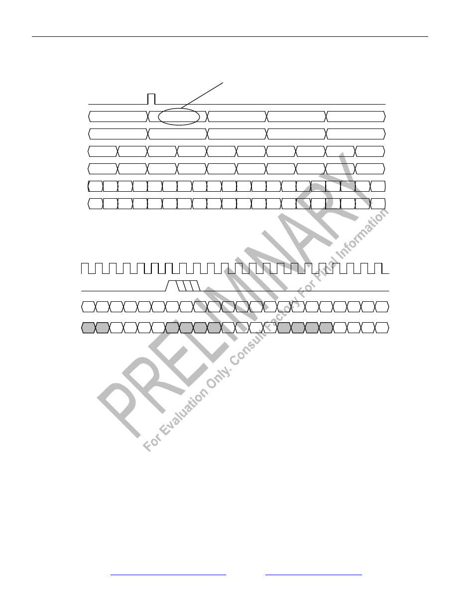 Rser, Rsysclk rsync, Rsig | Rser rsync rsig rser rsig, Bit level detail (4.096mhz bus configurtation), Rser rsig, Framer #1, channel #1 | Maxim Integrated DS21Q55 User Manual | Page 222 / 248