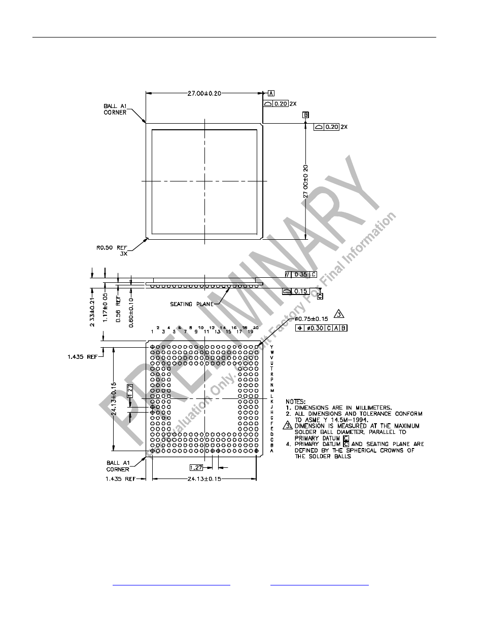 Mechanical descriptions | Maxim Integrated DS21Q55 User Manual | Page 247 / 248