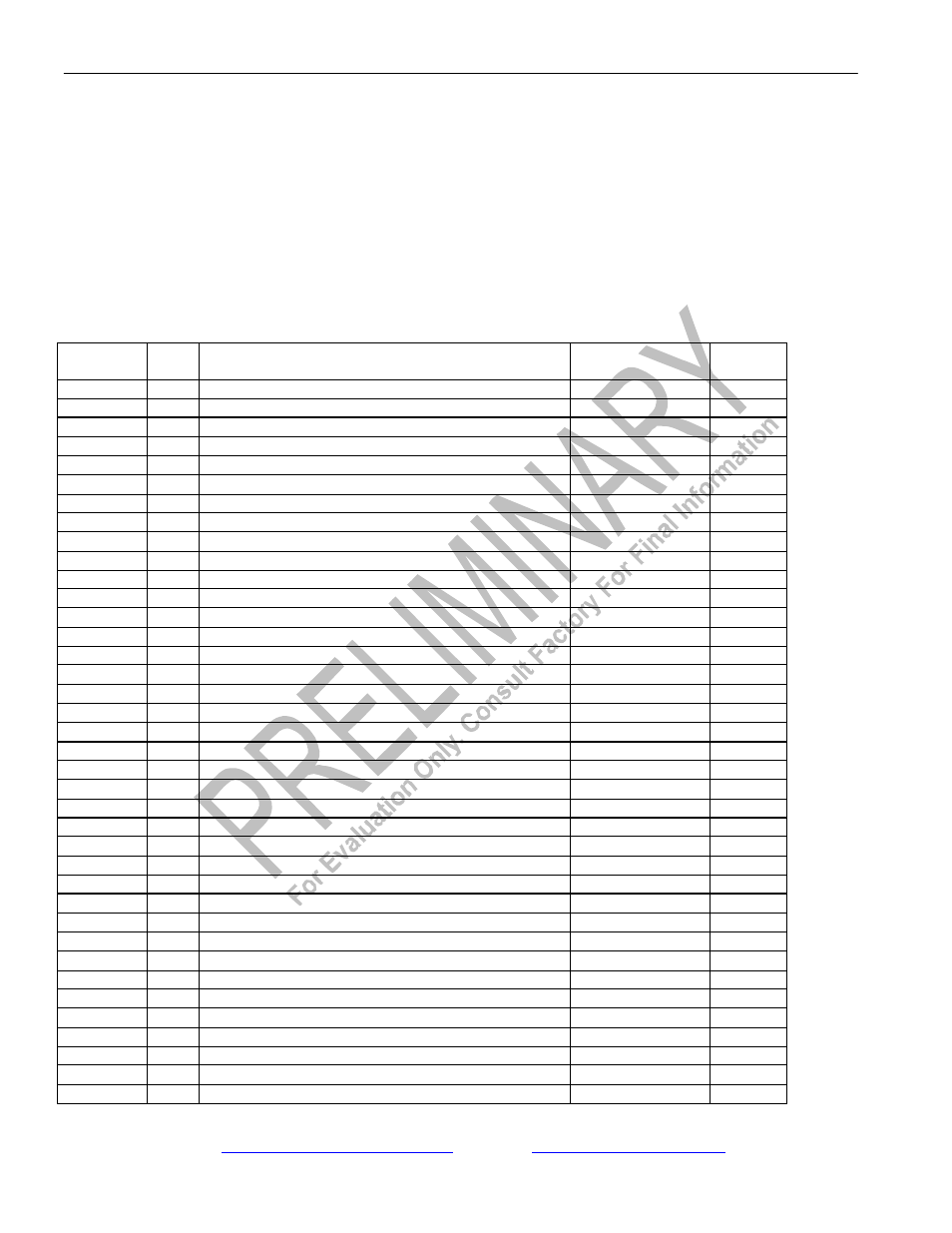 Parallel port, Register map, Register map sorted by address table 6 -1 | Maxim Integrated DS21Q55 User Manual | Page 30 / 248