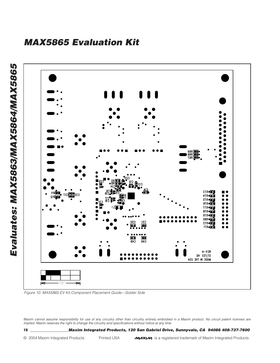 Maxim Integrated MAX5865 User Manual | Page 18 / 18