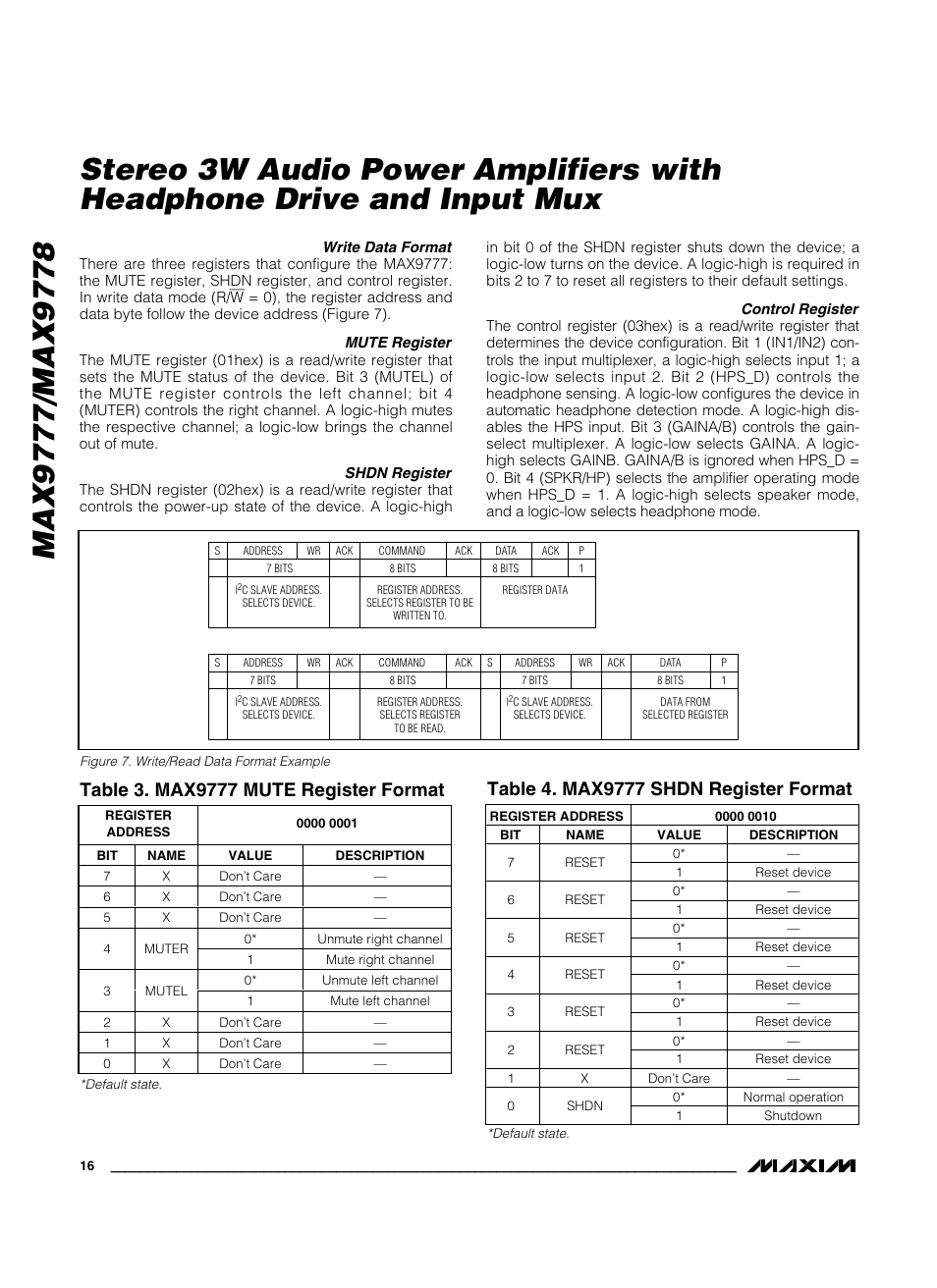 Maxim Integrated MAX9778 User Manual | Page 16 / 27