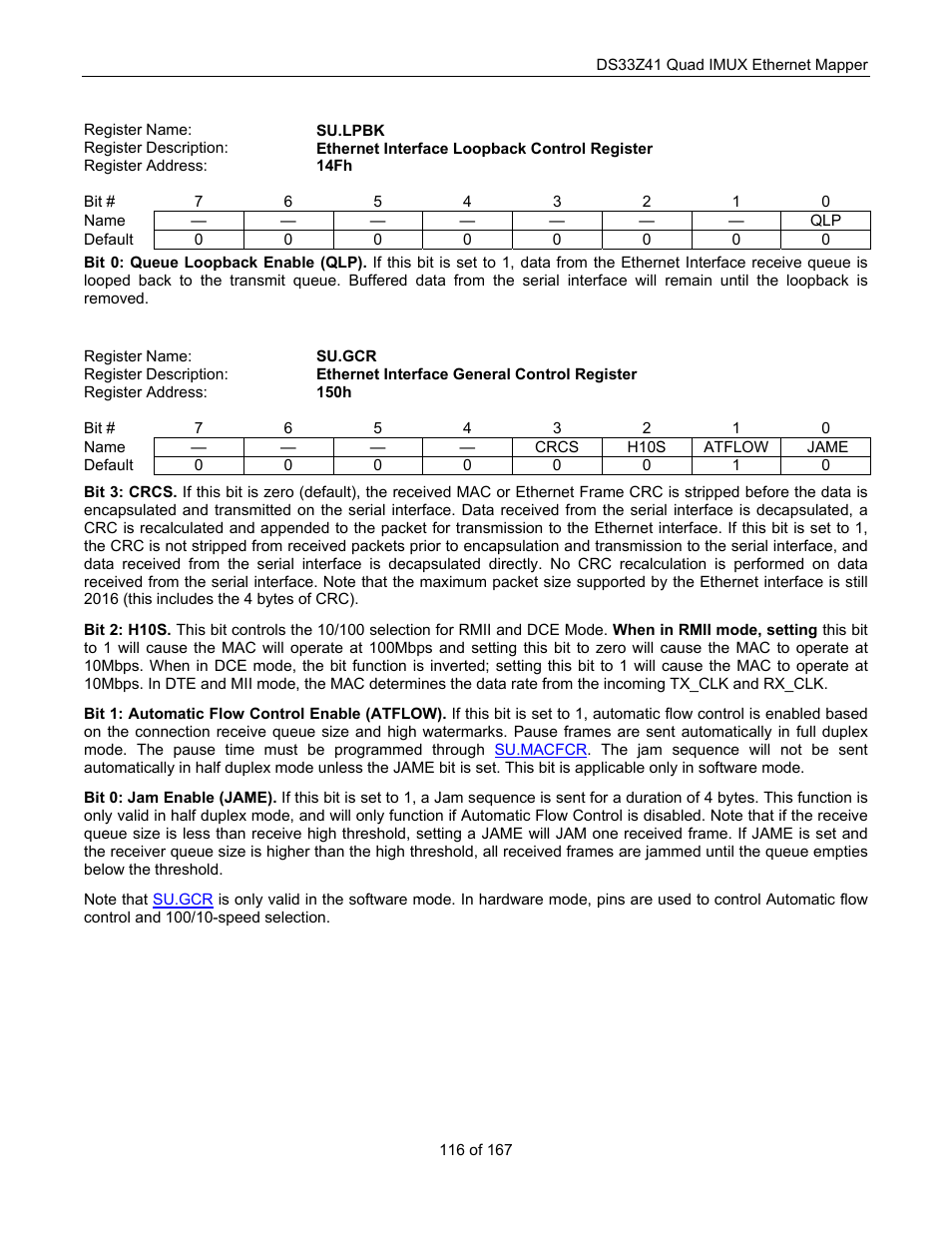 Maxim Integrated DS33Z41 User Manual | Page 116 / 167