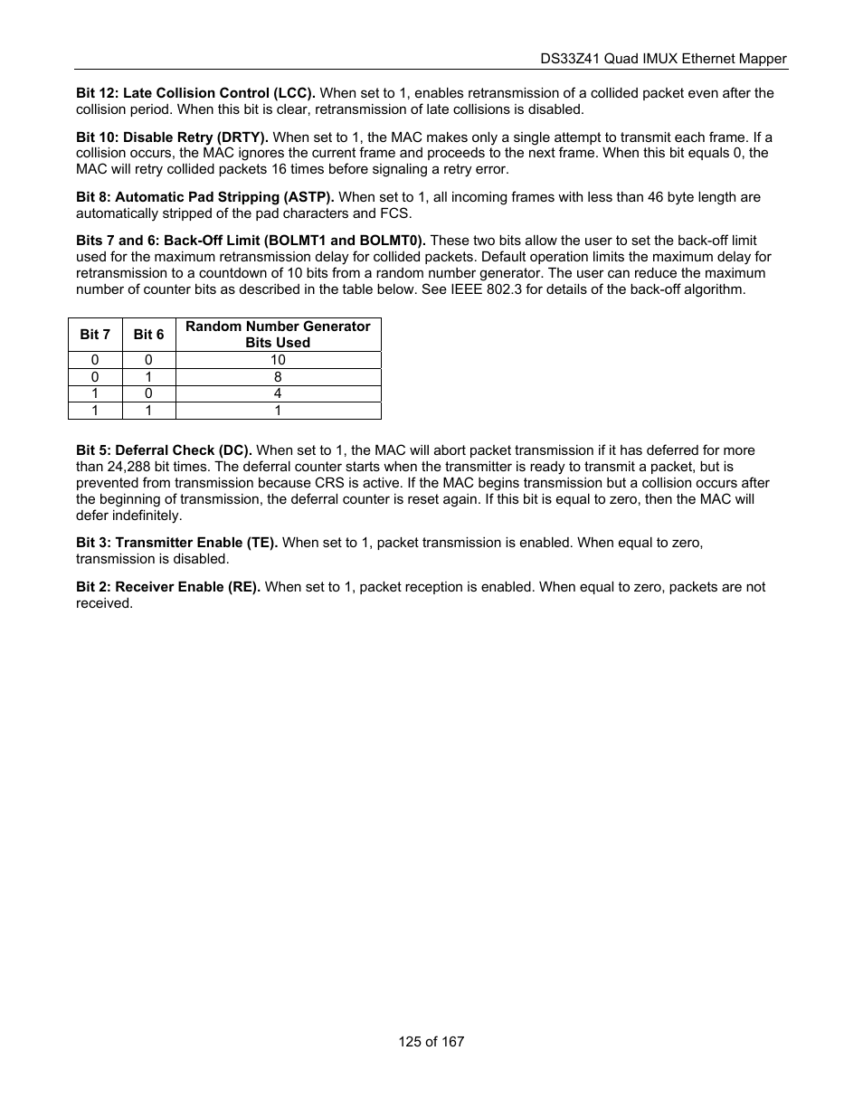 Maxim Integrated DS33Z41 User Manual | Page 125 / 167