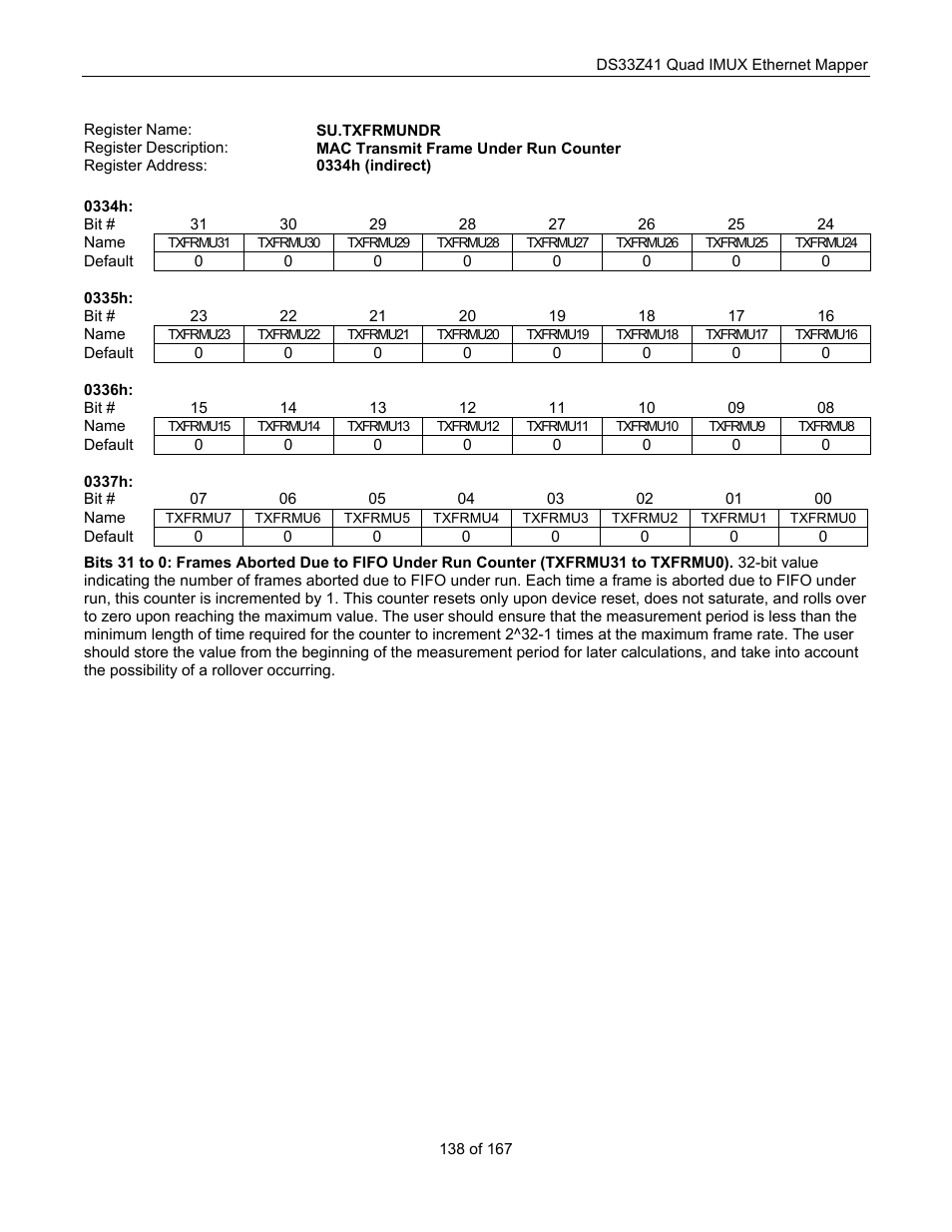 Maxim Integrated DS33Z41 User Manual | Page 138 / 167