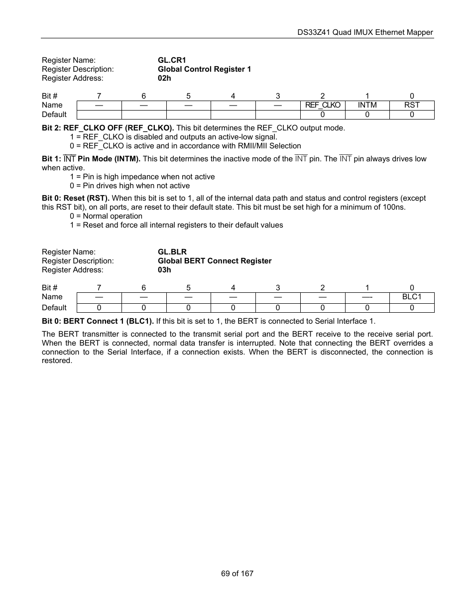 Maxim Integrated DS33Z41 User Manual | Page 69 / 167