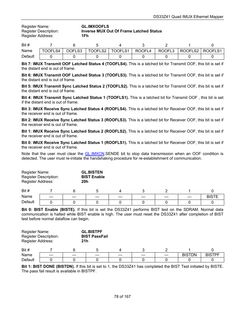 Maxim Integrated DS33Z41 User Manual | Page 78 / 167