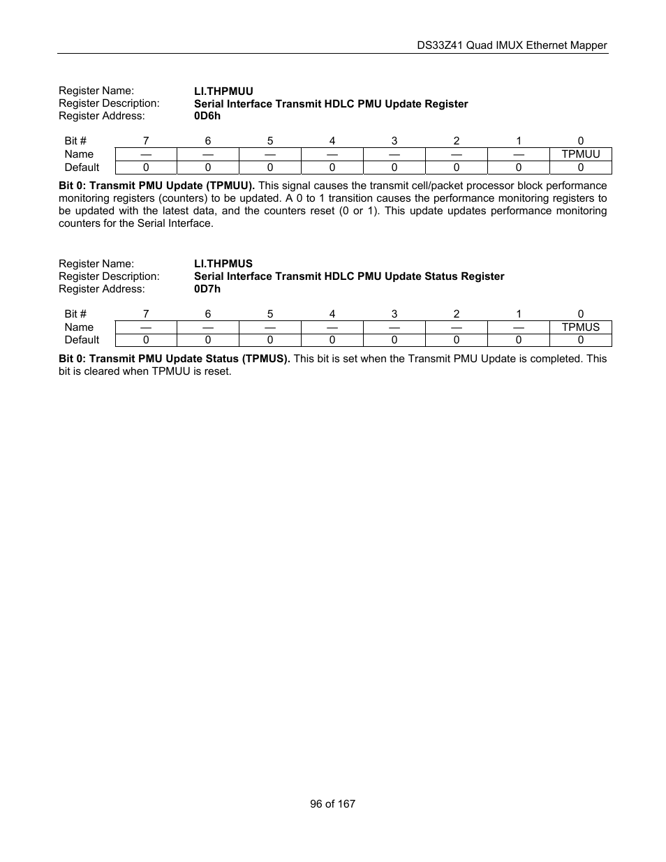 Maxim Integrated DS33Z41 User Manual | Page 96 / 167