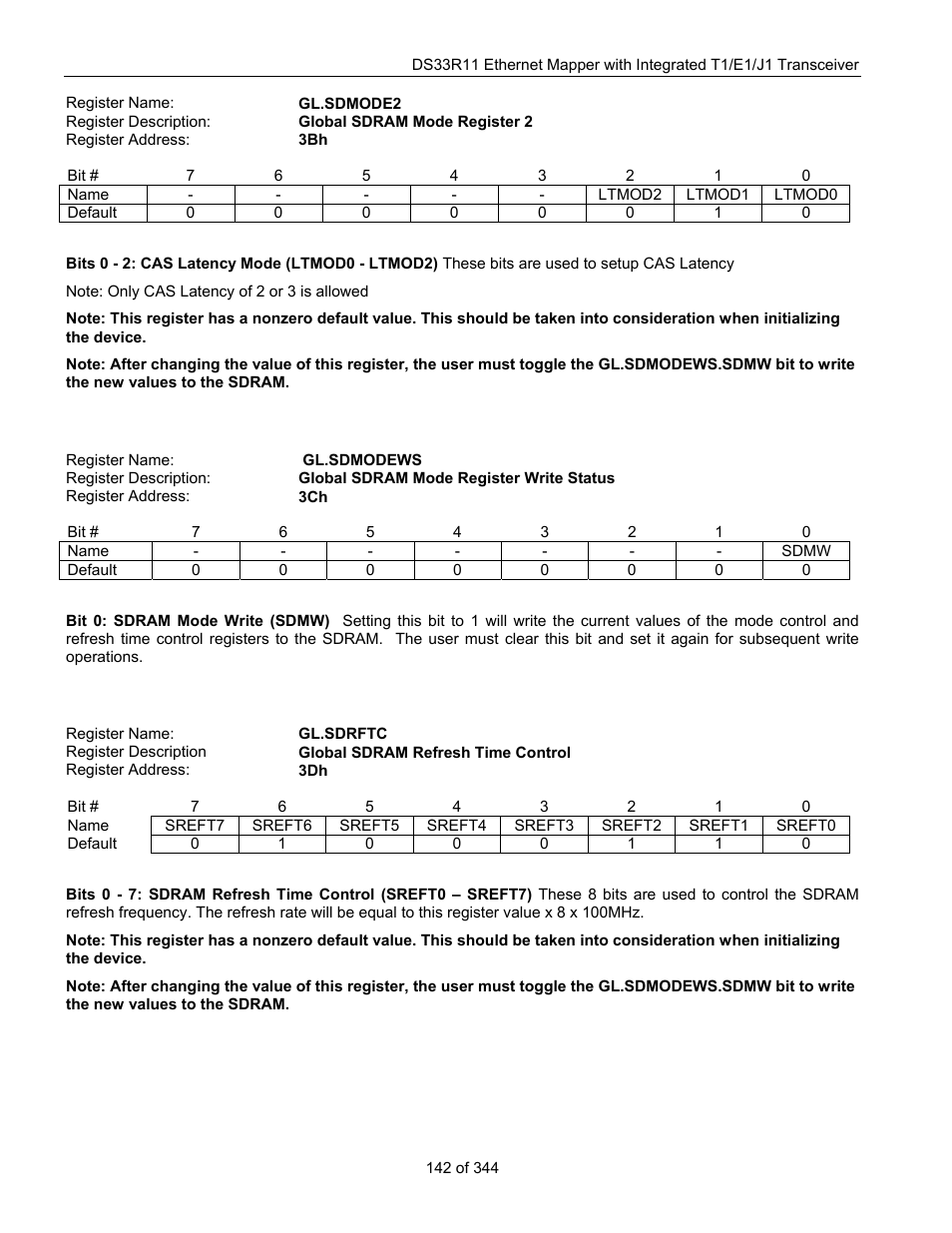 Maxim Integrated DS33R11 User Manual | Page 142 / 344