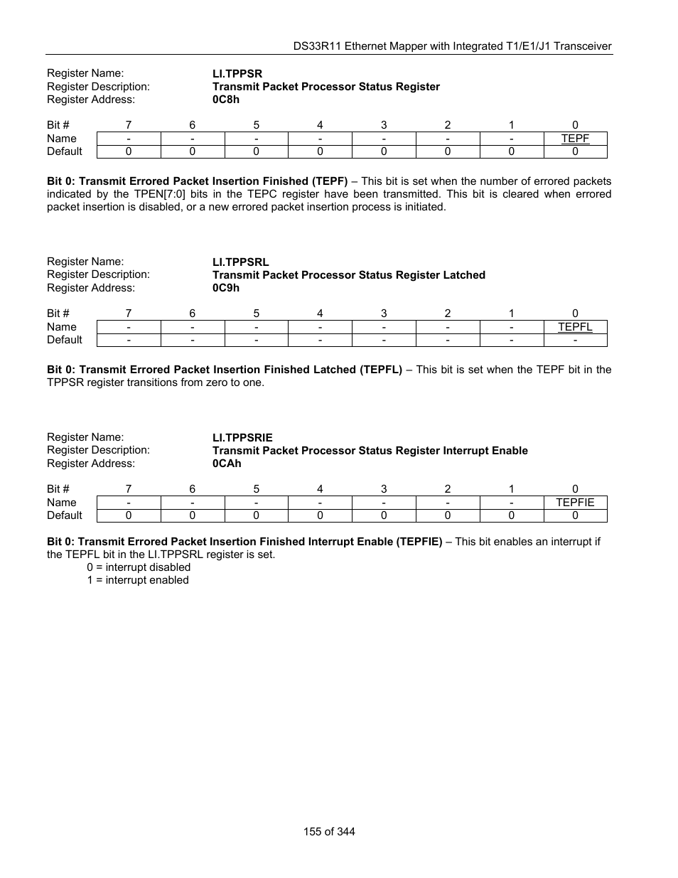 Li.tppsrl, Li.tppsrl and, Li.tppsrie | Maxim Integrated DS33R11 User Manual | Page 155 / 344