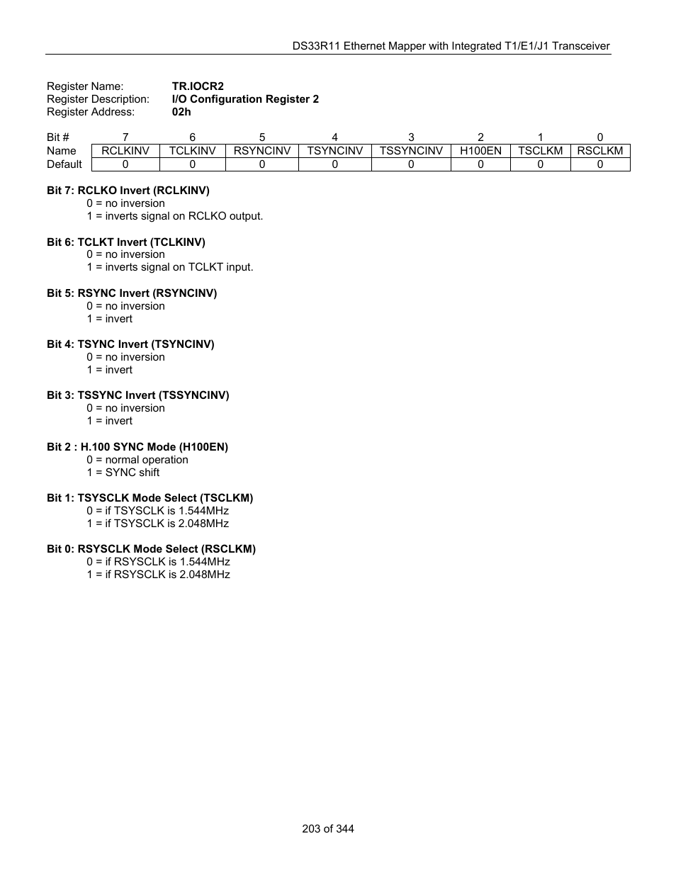 Maxim Integrated DS33R11 User Manual | Page 203 / 344