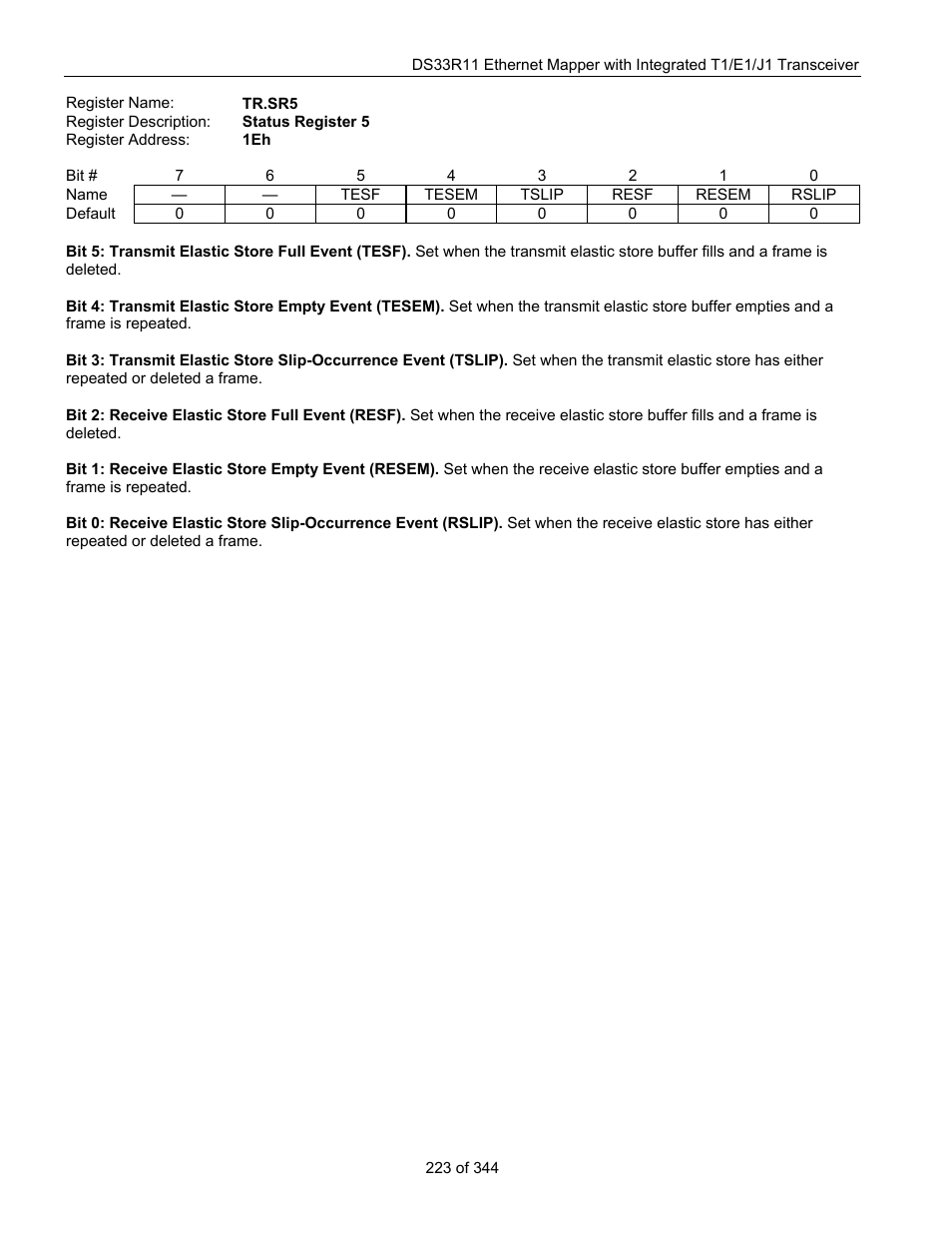 Maxim Integrated DS33R11 User Manual | Page 223 / 344