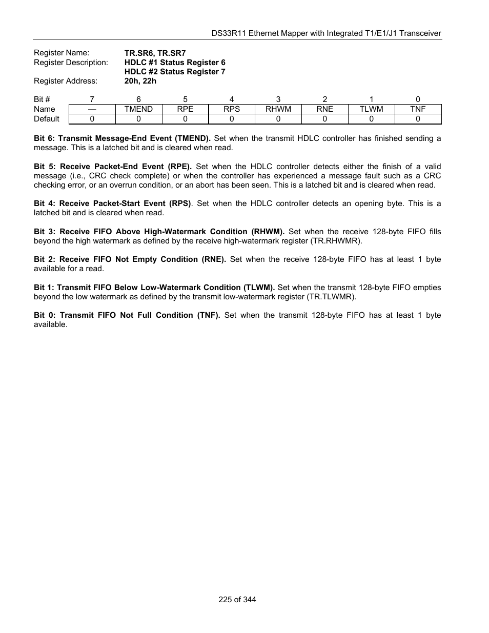Maxim Integrated DS33R11 User Manual | Page 225 / 344