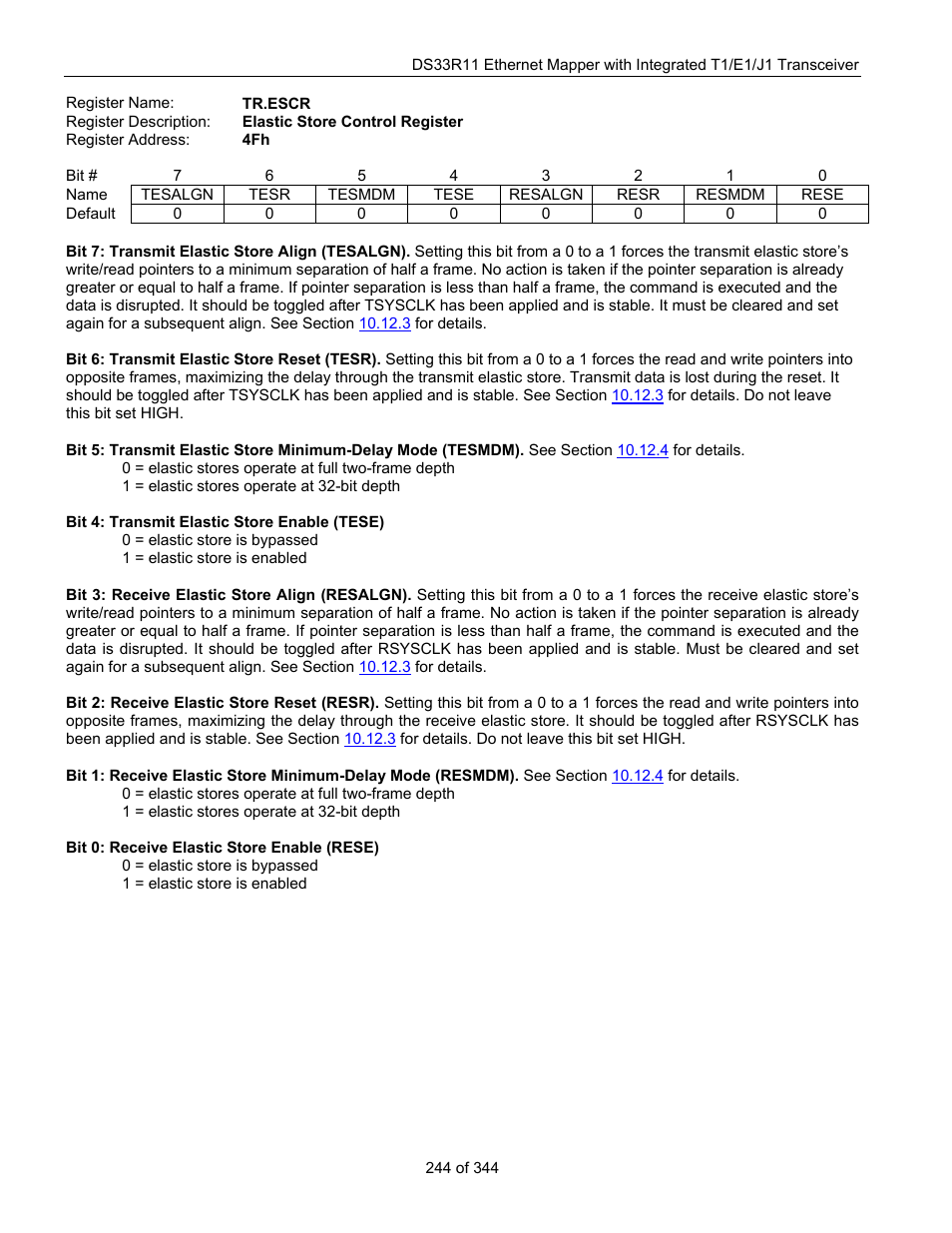 Maxim Integrated DS33R11 User Manual | Page 244 / 344